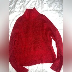 Express red sweater size medium